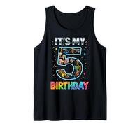 It's My 5th Birthday Boys Italian Brainrot Meme Tank Top