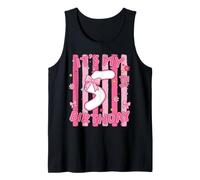 It's My 5th Birthday Girl Coquette Bow 5 Year Old Fifth Tank Top