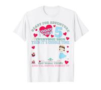 It's My 5th Birthday girl Sign My Shirt Bday T-Shirt