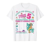 It's My 5th Birthday girl Sign My Shirt Bday T-Shirt