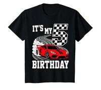 It's My 5th Birthday Race Car 5 Year Old Boy Fast T-Shirt