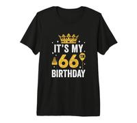 It's My 66Th Birthday Idea for 66 Years Old Man and Woman Premium T-Shirt