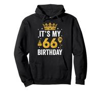 It's My 66Th Birthday Idea For 66 Years Old Man And Woman Pullover Hoodie
