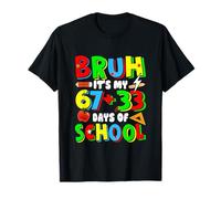 It's My 67 + 33 Days of School 100th Day School Six Seven T-Shirt