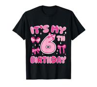 It's My 6th Birthday 6 Year Old 6yr Party T-Shirt