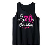 It's My 70th Birthday Seventy Years Old Girl Tank Top