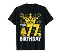 It's My 77th Birthday for 77 Years Old Man and Woman T-Shirt