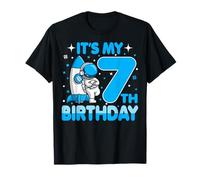It's My 7th Birthday Astronaut Astronomy Space 7 Years Old T-Shirt