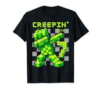 It's My 7th Birthday Boy Gamer Creepin’ Into 7 Gamer Pixel T-Shirt