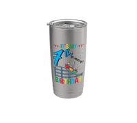 Its My 7th Birthday Roller Coaster Theme Park Stainless Steel Insulated Tumbler