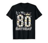 It's My 80th Birthday Queen Women 80 Year Old Diamond Crown T-Shirt