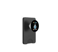 Its My 8th Birthday Astronaut Space Kids PopSockets PopWallet for MagSafe