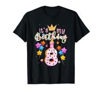 It's My 8th Birthday Doughnut Happy 8 Years Old Girl T-Shirt