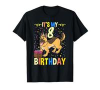Its My 8th Birthday German Shepherd T-Shirt