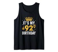 It's My 92Nd Birthday Idea for 92 Years Old Man and Woman Tank Top