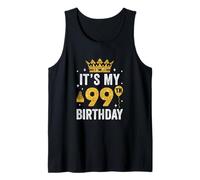 It's My 99Th Birthday Idea for 99 Years Old Man and Woman Tank Top