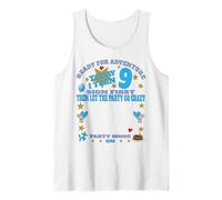 It's my 9th birthday boy Sign My Shirt Bday Tank Top