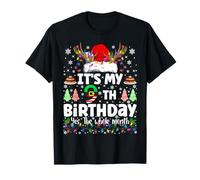 It's My 9th Birthday Christmas Funny Bday Xmas Kids Boys T-Shirt