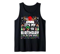 It's My 9th Birthday Christmas Funny Bday Xmas Kids Boys Tank Top