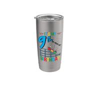Its My 9th Birthday Roller Coaster Theme Park Stainless Steel Insulated Tumbler
