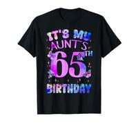 It's My Aunt's 65th Birthday Butterfly Happy 65 Years Old T-Shirt
