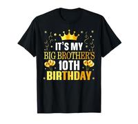 It's My Big Brother's 10th Birthday Happy 10 Years Old T-Shirt