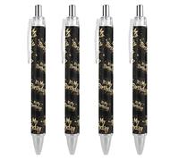 It's My Birthday Ballpoint Pen 0.5mm Long Lasting And Consistent Black Ink Flow for Office Work Gift
