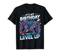 It's My Birthday Boy Time to Level Up Video Game Gift Boys T-Shirt
