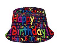 It's My Birthday Bucket Hat for Women Men, Funny Packable Birthday Sun Hat Outdoor Fisherman Hat Caps, Birthday 01, One size