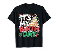 Its My Birthday Cake Christmas Kids Boys Girls December Xmas T-Shirt