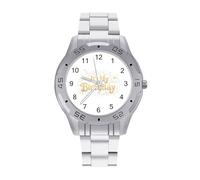 It's My Birthday Classic Wrist Watches for Men Casual Business Watch Stainless Steel Band for Boyfriend Father