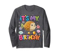 It's My Birthday Cute and Round Pufferfish Long Sleeve T-Shirt