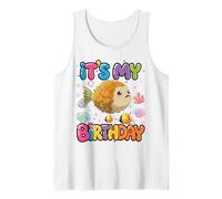 It's My Birthday Cute and Round Pufferfish Tank Top