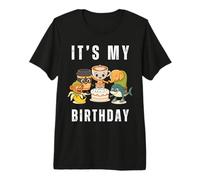 It's My Birthday Cute Compilation Italian Brainrot Meme Girl Premium T-Shirt