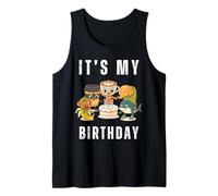 It's My Birthday Cute Compilation Italian Brainrot Meme Girl Tank Top