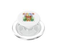 It's My Birthday Cute Leopard Party Animal Graphic PopSockets PopGrip for MagSafe