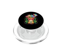It's My Birthday Cute Leopard Party Animal Graphic PopSockets PopGrip for MagSafe