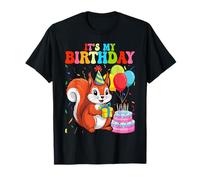 It's My Birthday Cute Squirrel 'm Going Nut Rodent Birthday T-Shirt