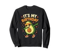 It's My Birthday Dabbing Avocado Funny Matching Party Sweatshirt