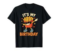 It's My Birthday Dabbing French Fries Birthday Party T-Shirt