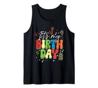 It's My Birthday, Day of Birth & B-Day, Colorful Birthday Tank Top
