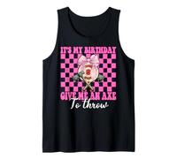 It's My Birthday Give Me An Axe Throwing Axe Thrower Girl Tank Top
