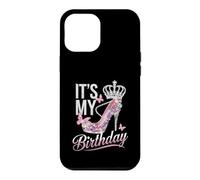 Its My Birthday High Heel Crown Butterflies Case for iPhone 12 Pro Max