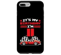 It's My Birthday I'm 11 Race Car Bday 11 Year Old Boys Kids Case for iPhone 7 Plus/8 Plus