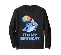 It's My Birthday Kawaii Dolphin Long Sleeve T-Shirt