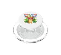 It's My Birthday Leopard Cheetah Birthday Party Graphic PopSockets PopGrip for MagSafe