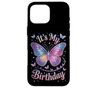 It's My Birthday Magical Butterfly Fantasy Style Case for iPhone 16 Pro Max