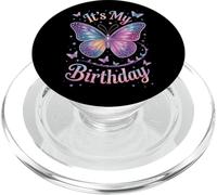 It's My Birthday Magical Butterfly Fantasy Style PopSockets PopGrip for MagSafe