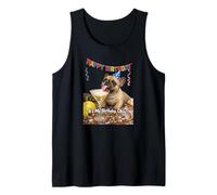 It's My Birthday Obvs Drinking Martini French Bulldog Funny Tank Top