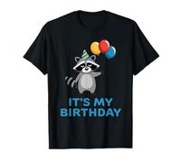 It's My Birthday Racoon T-Shirt